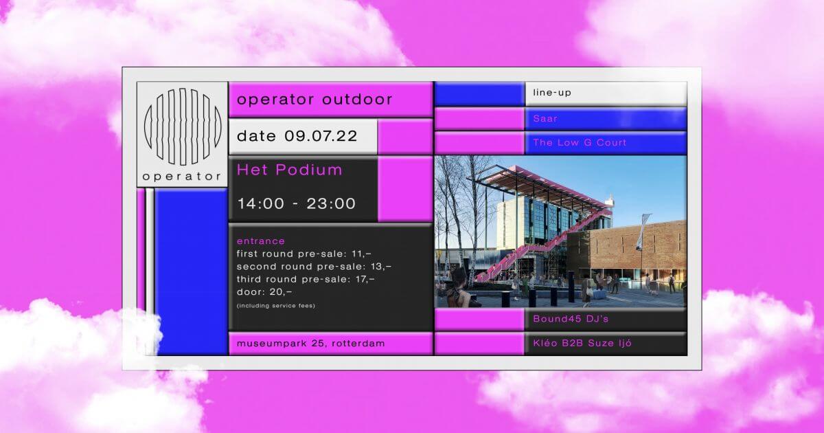 Operator Outdoor